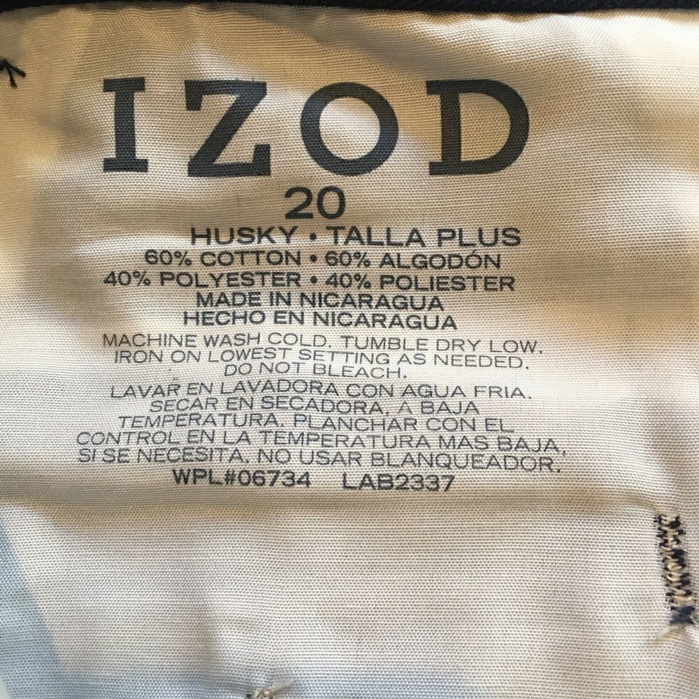 NEW Izod easy care men’s pants - Picture 7 of 7